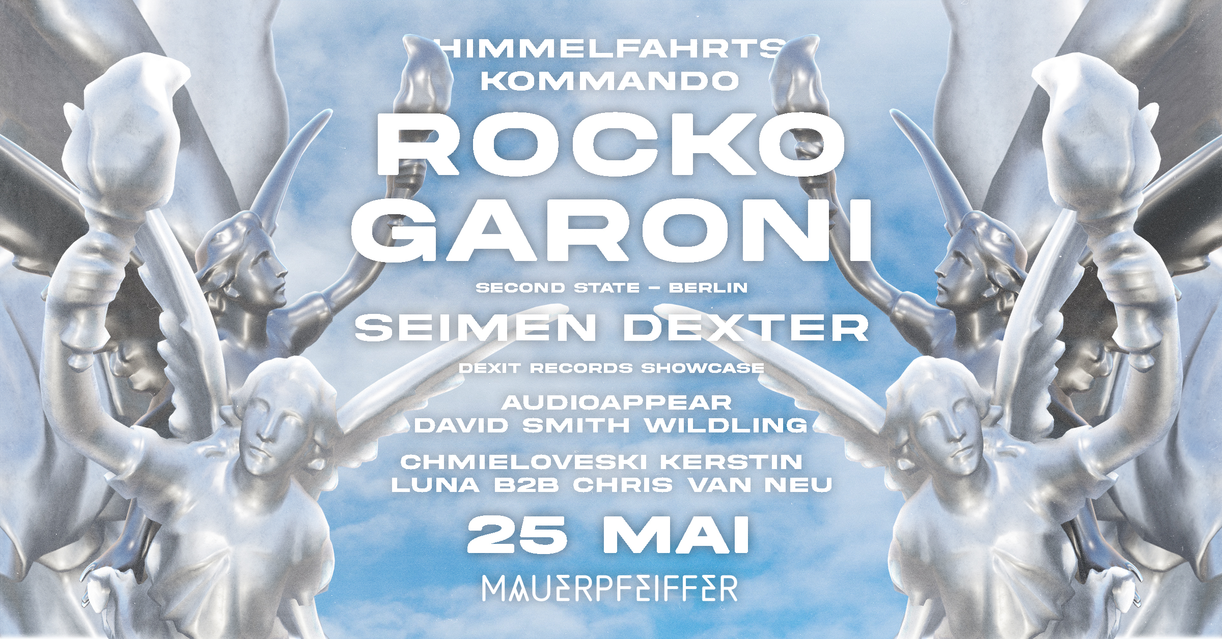 Himmelsfahrts Kommando w/ Rocko Garoni ( Berlin ) Seimen Dexter ( DEXIT Records )