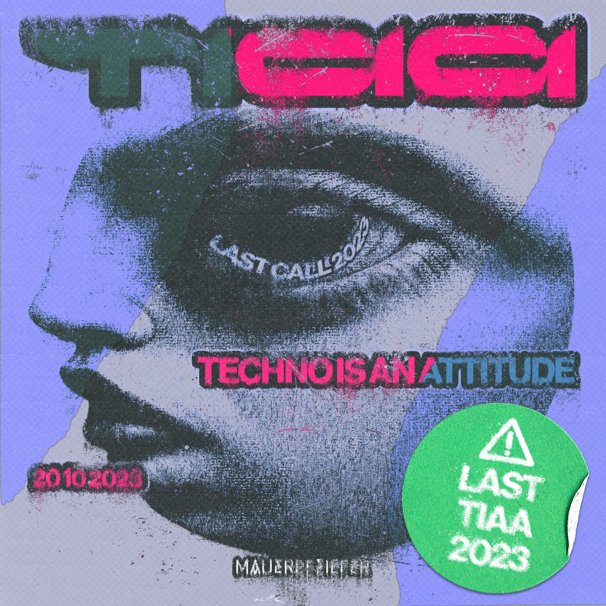 Techno is an Attititude pres. the last Call – freie DJ-Slots