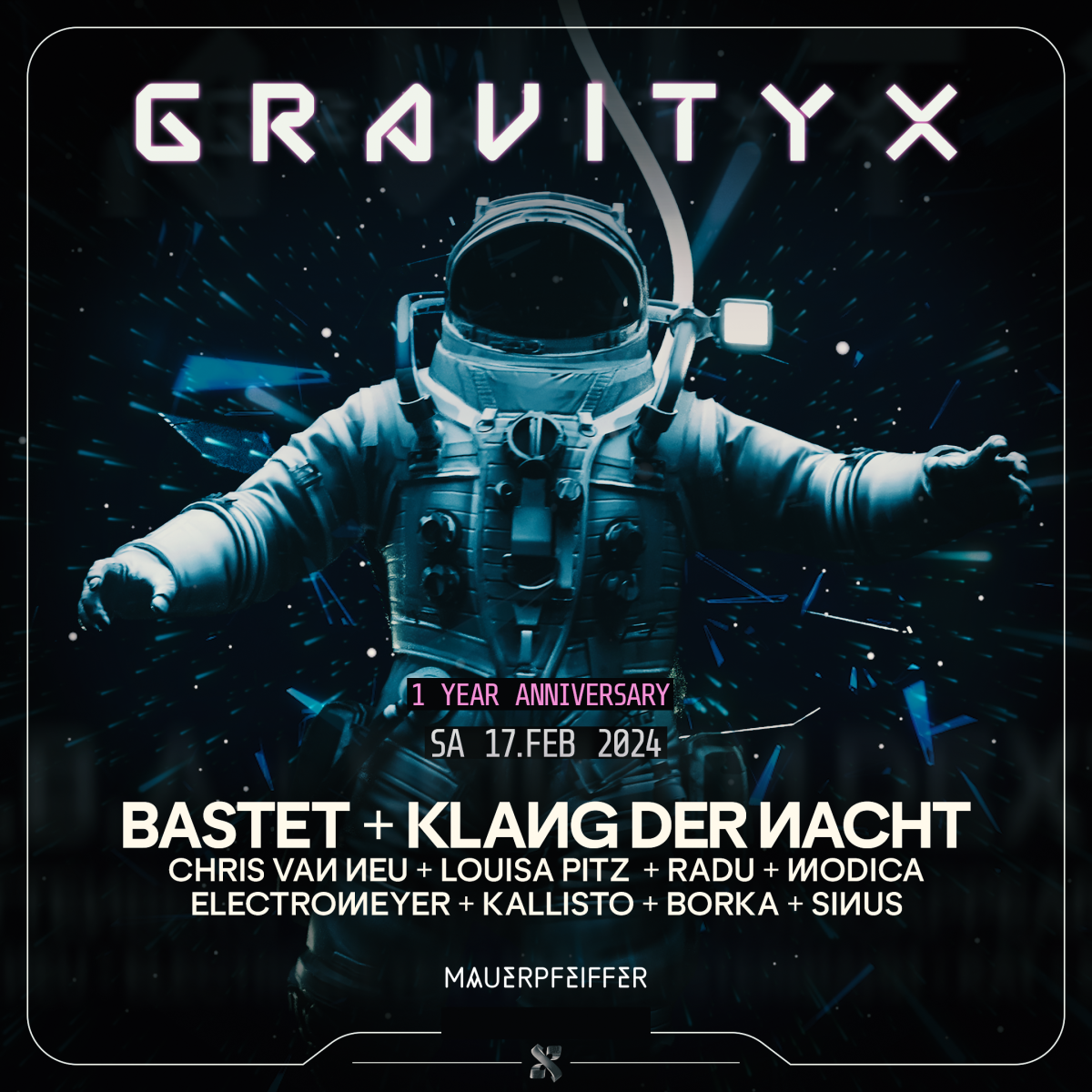 Gravity X – 1 year Anniversary