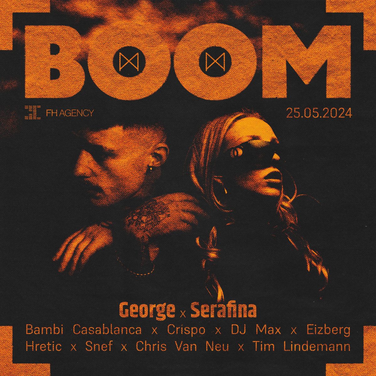BOOM w/ Serafina & George aka DJ Radsport