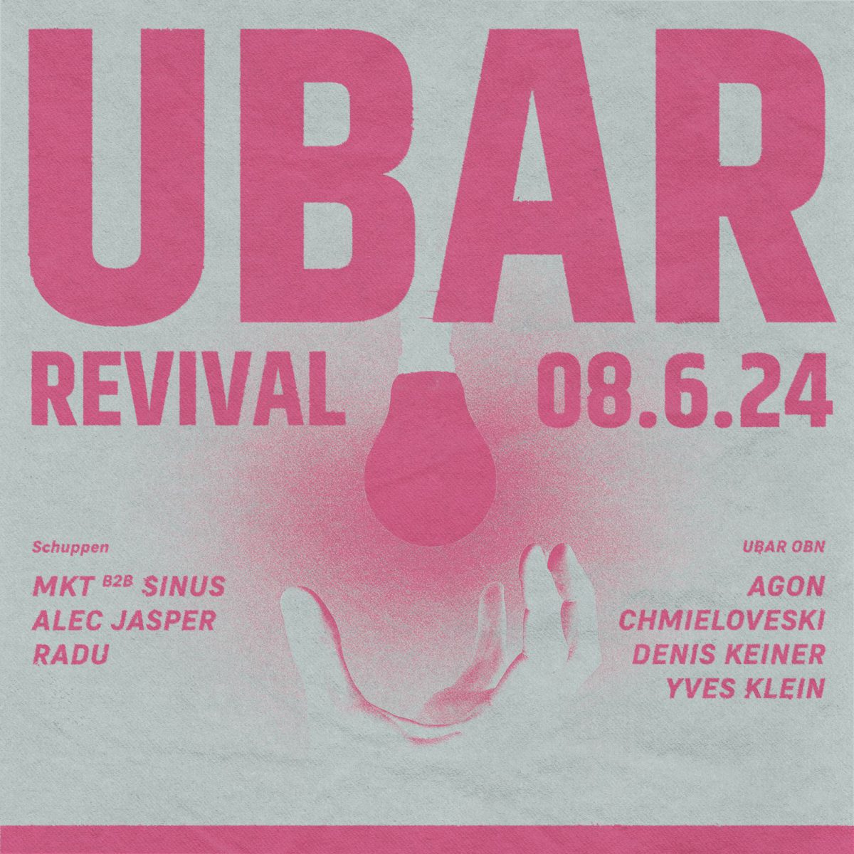 UBAR REVIVAL + GARTEN