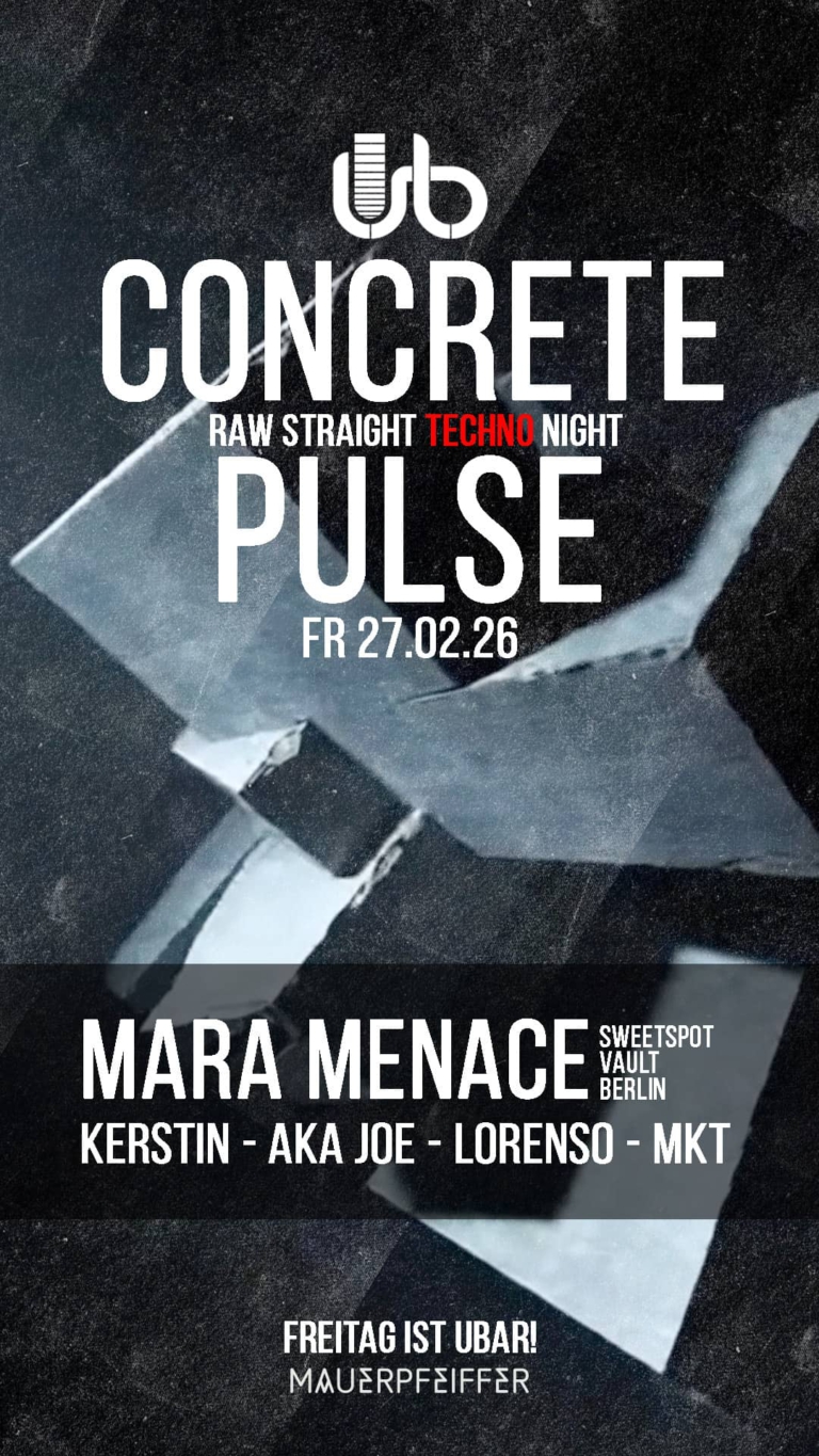 Concrete Pulse w/ Mara Menace